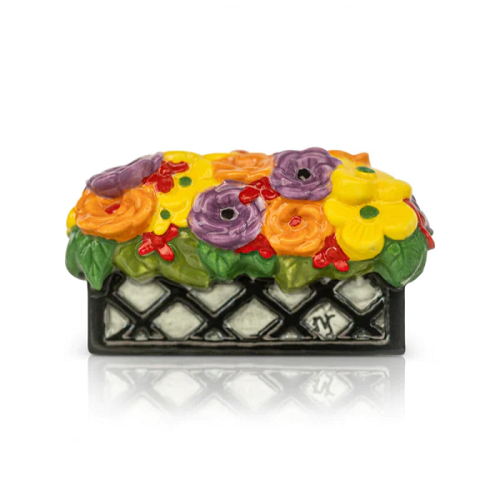 Nora Fleming Love Blooms Here Mini