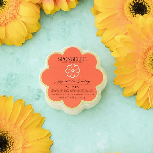 Spongelle Daisy Spongette Lily of the Valley