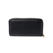 DM Kedzie Eclipse Zip-Around Clutch Black