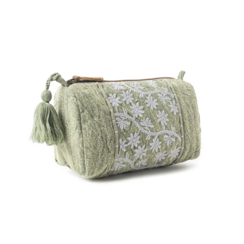 Myra Bohemian Green Supreme Clutch Bag