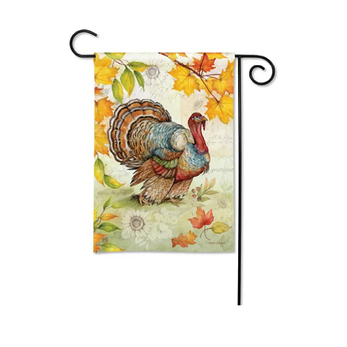 Studio M Turkey Time Garden Flag
