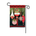 Studio M Peppermint Wishes Ornaments Garden Flag