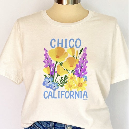 Doodles Ink Chico California Tee