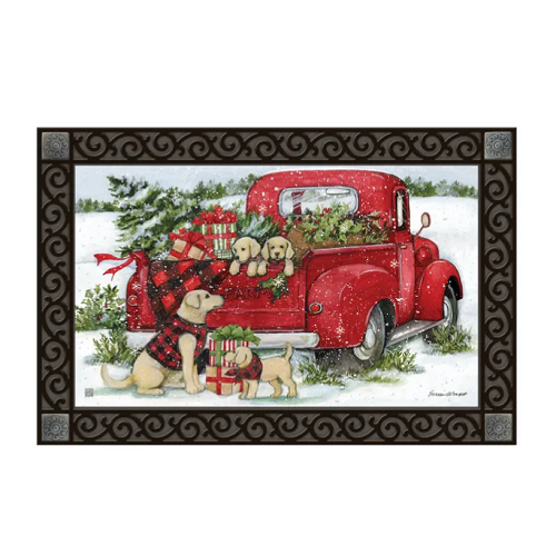 Studio M Christmas Puppies Matmate