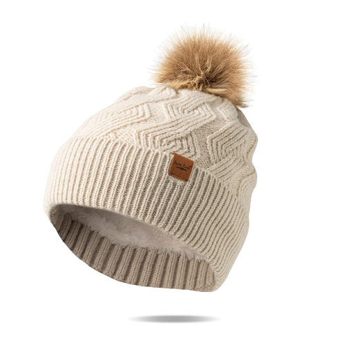 Britt's Knits Mainstay Pom Hat Oatmeal