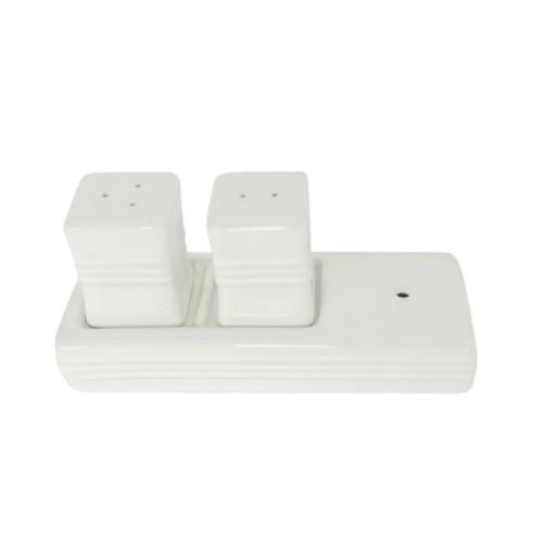 Nora Fleming S9 Salt & Pepper Set Pinstripes