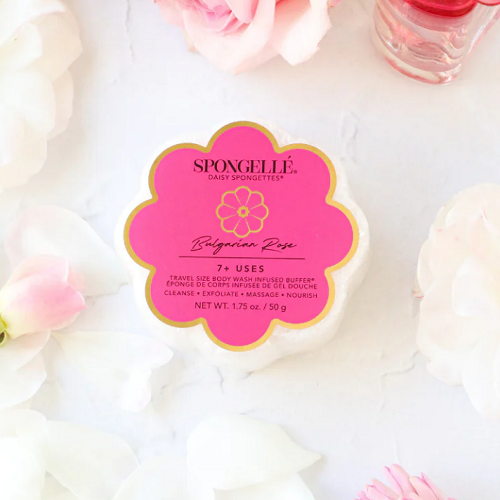 Spongelle Daisy Spongette Bulgarian Rose