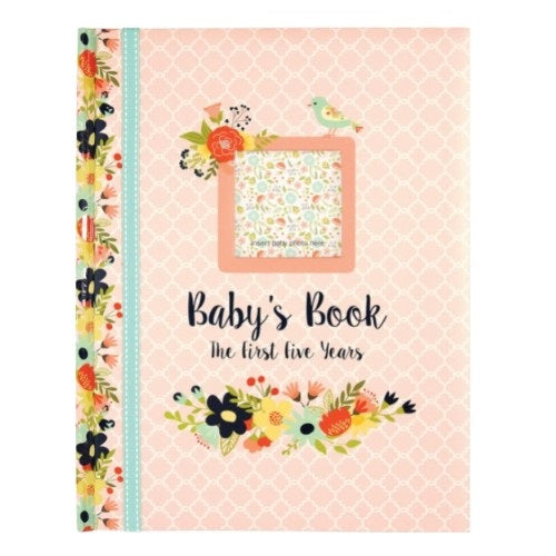 Peter Pauper Press Baby's Book: The First Five Years Floral