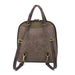 Chala Convertible Backpack Purse Sunflower Stone Gray