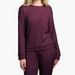 Hello Mello Cuddleblend Sweater Wine Time