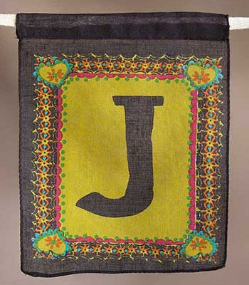 Natural Life Inspiration Letter Flags