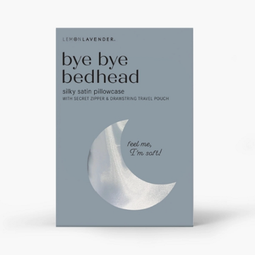 DM Lemon Lavender Silky Satin Pillowcase