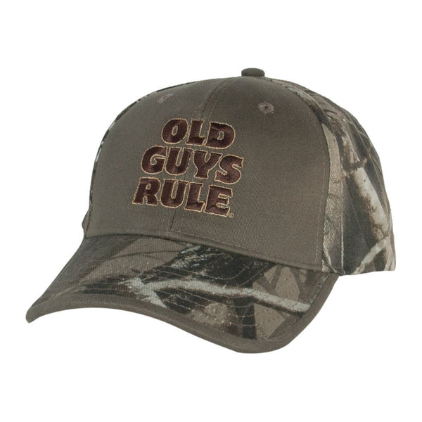 Old Guys Rule Camo Cap