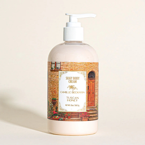 Camille Beckman Tuscan Honey Silky Body Cream 13 oz.