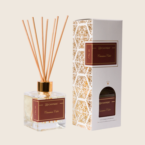 Aromatique Cinnamon Cider Reed Diffuser Set