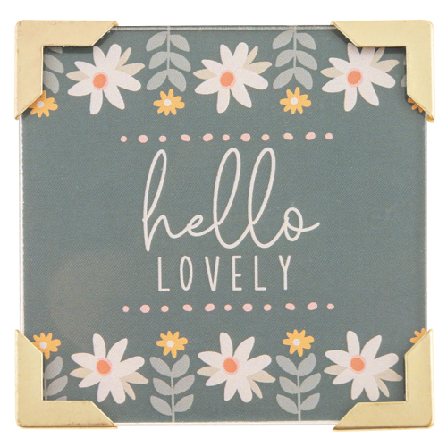 Karma Framed Magnet Hello Lovely