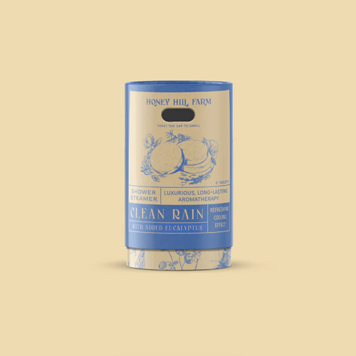 Honey Hill Farm Shower Steamer Clean Rain