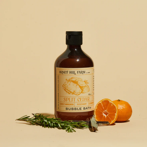 Honey Hill Farm Bubble Bath Split Cedar 16 oz.