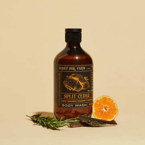 Honey Hill Farm Body Wash Split Cedar 16 oz.
