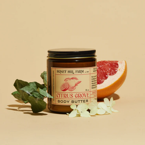 Honey Hill Farm Body Butter Citrus Grove 6 oz.
