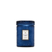 Voluspa Mediterranean Lemon Small Embossed Glass Jar Candle