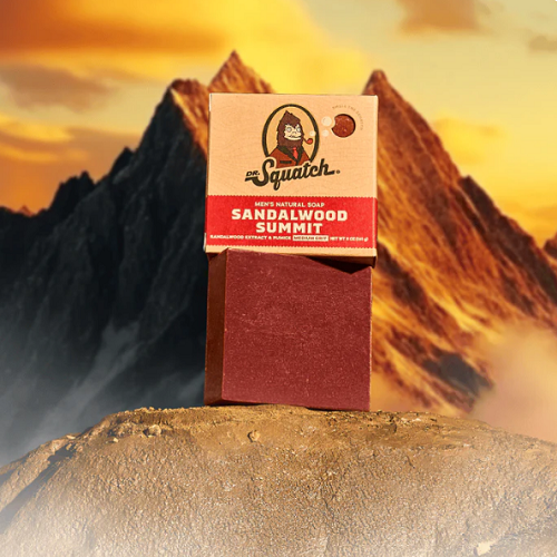 Dr. Squatch Sandalwood Summit Bar Soap