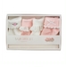Mud Pie Pink Foldover Sock Set
