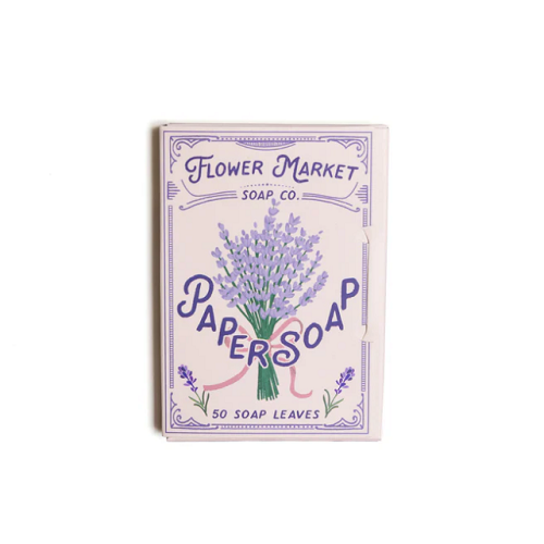 123 Farm Paper Soap Lavender Scent Travel Size