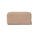 DM Kedzie Eclipse Zip-Around Clutch Cream