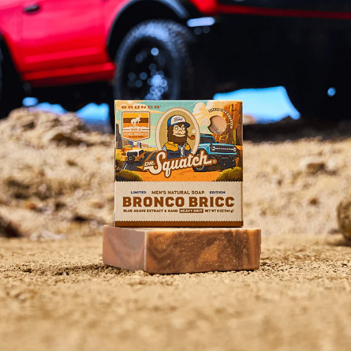 Dr. Squatch Bronco Bricc Bar Soap