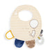 Demdaco Classic Winnie-the-Pooh Activity Bib Tan & Blue