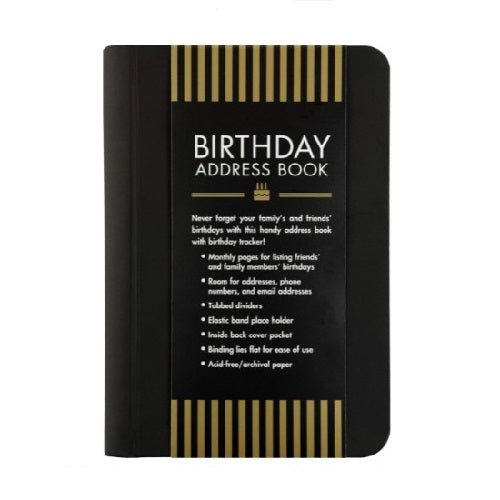 Peter Pauper Press Birthday Address Book