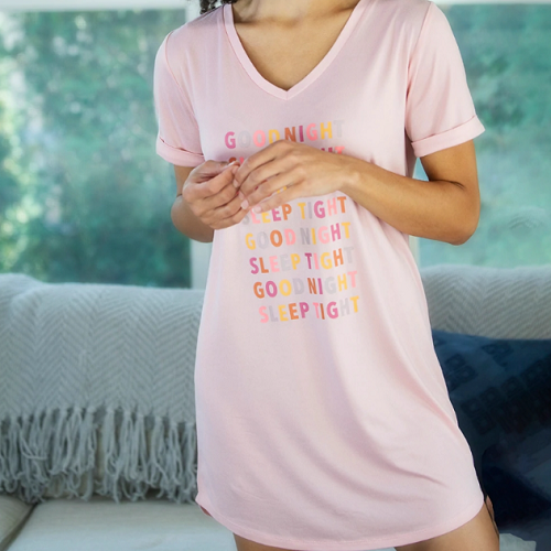Hello Mello Let Me Sleep Shirt "Goodnight Sleep Tight"