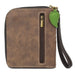 Chala Zip-Around Wallet Sunflower Brown