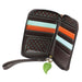 Chala Zip-Around Wallet Sunflower Brown
