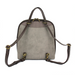 Chala Convertible Backpack Purse Bicycle Gray