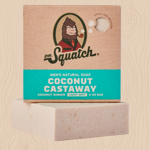 Dr. Squatch Coconut Castaway Soap