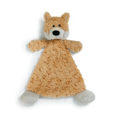 Demdaco Fitzgerald Fox Rattle Blankie