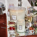 Voluspa Sparkling Cuvee Small Embossed Glass Jar Candle