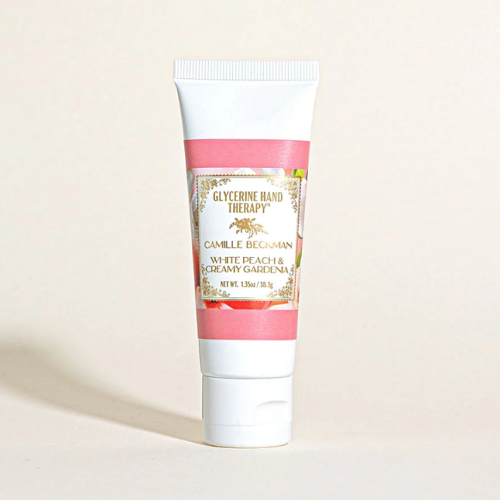 Camille Beckman White Peach & Creamy Gardenia Glycerine Hand Therapy 1.35 oz.