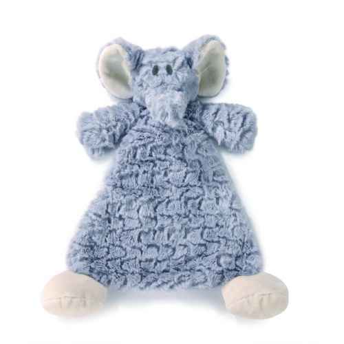 Demdaco Ellery Elephant Rattle Blankie