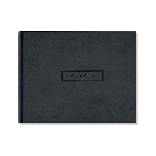 Peter Pauper Press Artisan Guest Book Black