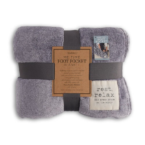 Demdaco Me Time Foot Pocket Blanket