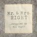 Demdaco Mr. & Mrs. Foot Pocket Blanket